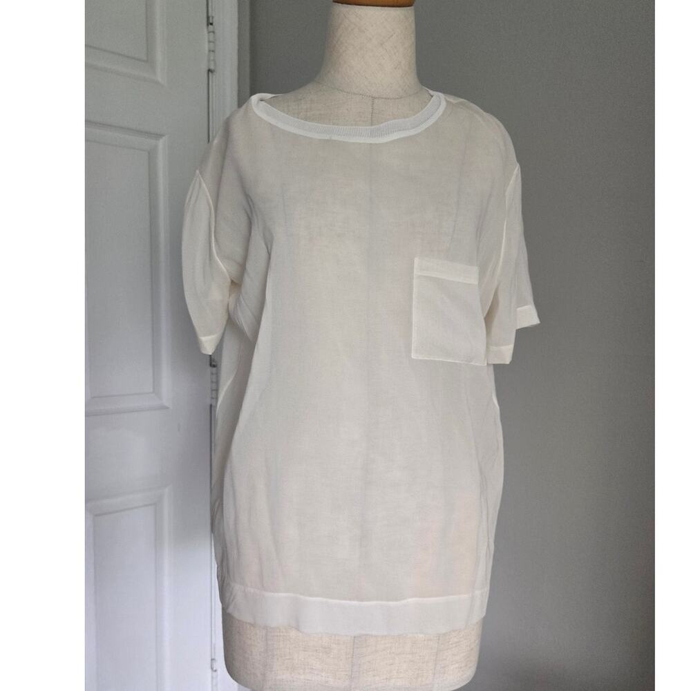 Vince Silk T-shirt Blouse Size M
